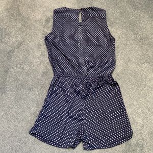 Open back romper